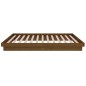 vidaXL Estructura de cama madera maciza marrón miel 120x200 cm vidaXL Estructura de cama madera maciza marrón miel 120x200 cm