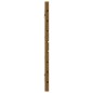 vidaXL Cabecero cama pared madera maciza pino marrón miel 206x3x63 cm vidaXL Cabecero cama pared madera maciza pino marrón miel 206x3x63 cm