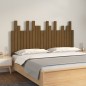 vidaXL Cabecero cama pared madera maciza pino marrón miel 146,5x3x80cm vidaXL Cabecero cama pared madera maciza pino marrón miel 146,5x3x80cm