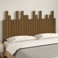 vidaXL Cabecero cama pared madera maciza pino marrón miel 146,5x3x80cm vidaXL Cabecero cama pared madera maciza pino marrón miel 146,5x3x80cm