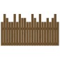 vidaXL Cabecero cama pared madera maciza pino marrón miel 146,5x3x80cm vidaXL Cabecero cama pared madera maciza pino marrón miel 146,5x3x80cm