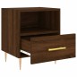 vidaXL Mesita de noche madera de ingeniería roble marrón 40x35x47,5 cm vidaXL Mesita de noche madera de ingeniería roble marrón 40x35x47,5 cm