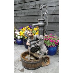 Set fuente de agua para jardín Ubbink Regina 1387045