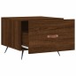 vidaXL Mesa de centro madera de ingeniería roble marrón 50x50x40 cm