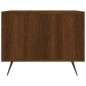 vidaXL Mesa de centro madera de ingeniería roble marrón 50x50x40 cm