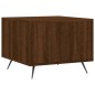 vidaXL Mesa de centro madera de ingeniería roble marrón 50x50x40 cm