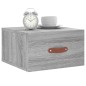 vidaXL Mesita de noche de pared color gris Sonoma 35x35x20 cm vidaXL Mesita de noche de pared color gris Sonoma 35x35x20 cm