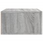 vidaXL Mesita de noche de pared color gris Sonoma 35x35x20 cm vidaXL Mesita de noche de pared color gris Sonoma 35x35x20 cm