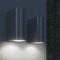 vidaXL Lámparas de pared de exterior luz superior e inferior 2 unidades vidaXL Lámparas de pared de exterior luz superior e inferior 2 unidades