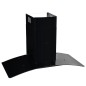 vidaXL Campana extractora pared 90 cm acero inoxidable 756 m³/h negro vidaXL Campana extractora pared 90 cm acero inoxidable 756 m³/h negro