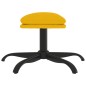 vidaXL Reposapiés de terciopelo amarillo mostaza 60x60x36 cm vidaXL Reposapiés de terciopelo amarillo mostaza 60x60x36 cm