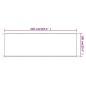 vidaXL Toldo vertical tela oxford gris taupé 100x420 cm vidaXL Toldo vertical tela oxford gris taupé 100x420 cm