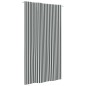 vidaXL Toldo para balcón tela oxford gris antracita blanco 140x240 cm