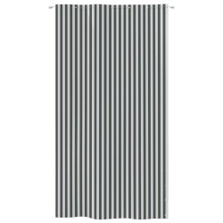 vidaXL Toldo para balcón tela oxford gris antracita blanco 140x240 cm