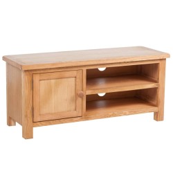 vidaXL Mueble para el televisor madera maciza roble 103x36x46 cm 
