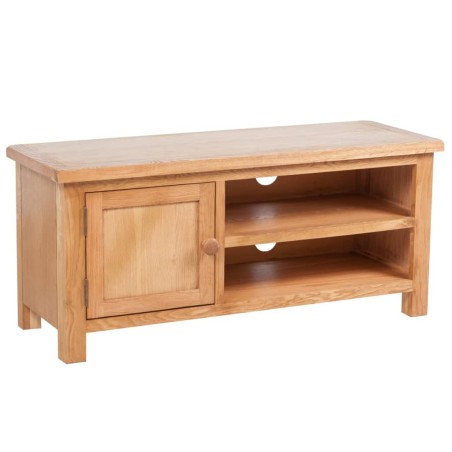 vidaXL Mueble para el televisor madera maciza roble 103x36x46 cm 
