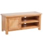 vidaXL Mueble para el televisor madera maciza roble 103x36x46 cm 