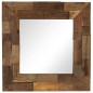 vidaXL Espejo de madera reciclada maciza 50x50 cm vidaXL Espejo de madera reciclada maciza 50x50 cm