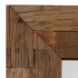 vidaXL Espejo de madera reciclada maciza 50x50 cm vidaXL Espejo de madera reciclada maciza 50x50 cm