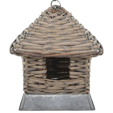 vidaXL Casas para pájaros 3 unidades mimbre
