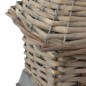 vidaXL Casas para pájaros 3 unidades mimbre