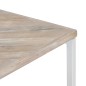 vidaXL Mesa de centro de madera maciza de mango 110x110x36 cm vidaXL Mesa de centro de madera maciza de mango 110x110x36 cm