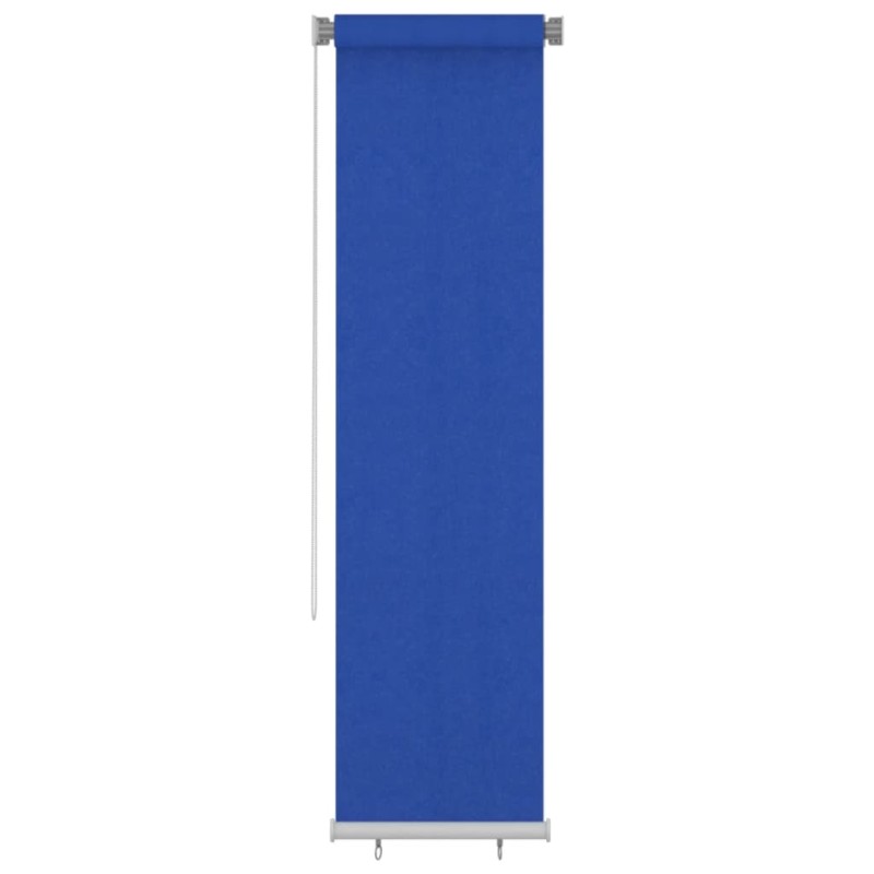 vidaXL Persiana enrollable de jardín HDPE azul 60x230 cm vidaXL Persiana enrollable de jardín HDPE azul 60x230 cm