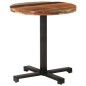 vidaXL Mesa de bistró redonda madera maciza reciclada Ø70x75 cm vidaXL Mesa de bistró redonda madera maciza reciclada Ø70x75 cm