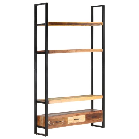 vidaXL Aparador de madera maciza reciclada 118x30x200 cm