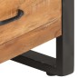 vidaXL Aparador de madera maciza reciclada 118x30x200 cm vidaXL Aparador de madera maciza reciclada 118x30x200 cm