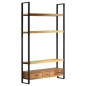 vidaXL Aparador de madera maciza reciclada 118x30x200 cm vidaXL Aparador de madera maciza reciclada 118x30x200 cm
