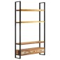 vidaXL Aparador de madera maciza reciclada 118x30x200 cm vidaXL Aparador de madera maciza reciclada 118x30x200 cm