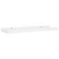 vidaXL Repisa para marcos de fotos 2 uds MDF blanco 40x9x3 cm vidaXL Repisa para marcos de fotos 2 uds MDF blanco 40x9x3 cm