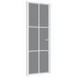 vidaXL Puerta interior vidrio EGS y aluminio blanco 76x201,5 cm vidaXL Puerta interior vidrio EGS y aluminio blanco 76x201,5 cm