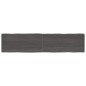 vidaXL Tablero mesa madera tratada borde vivo marrón 220x50x(2-6) cm vidaXL Tablero mesa madera tratada borde vivo marrón 220x50x(2-6) cm