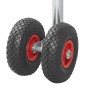 ProPlus Rodillo tensor doble llanta plástico neumático aire 26x8,5 cm ProPlus Rodillo tensor doble llanta plástico neumático aire 26x8,5 cm