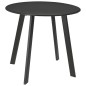 ProGarden Mesa auxiliar gris oscuro mate 50x45 cm ProGarden Mesa auxiliar gris oscuro mate 50x45 cm
