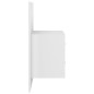 vidaXL Mesitas de noche de pared 2 unidades blancas vidaXL Mesitas de noche de pared 2 unidades blancas