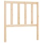 vidaXL Cabecero de cama madera maciza de pino 81x4x100 cm