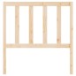 vidaXL Cabecero de cama madera maciza de pino 81x4x100 cm