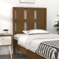 vidaXL Cabecero de cama madera maciza pino marrón miel 80,5x4x100 cm vidaXL Cabecero de cama madera maciza pino marrón miel 80,5x4x100 cm