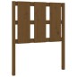 vidaXL Cabecero de cama madera maciza pino marrón miel 80,5x4x100 cm vidaXL Cabecero de cama madera maciza pino marrón miel 80,5x4x100 cm