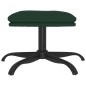vidaXL Reposapiés de tela verde oscuro 60x60x36 cm vidaXL Reposapiés de tela verde oscuro 60x60x36 cm