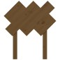 vidaXL Cabecero de cama madera maciza pino marrón miel 72,5x3x81 cm vidaXL Cabecero de cama madera maciza pino marrón miel 72,5x3x81 cm