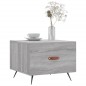 vidaXL Mesa de centro madera de ingeniería gris Sonoma 50x50x40 cm vidaXL Mesa de centro madera de ingeniería gris Sonoma 50x50x40 cm