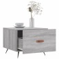 vidaXL Mesa de centro madera de ingeniería gris Sonoma 50x50x40 cm vidaXL Mesa de centro madera de ingeniería gris Sonoma 50x50x40 cm