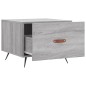 vidaXL Mesa de centro madera de ingeniería gris Sonoma 50x50x40 cm vidaXL Mesa de centro madera de ingeniería gris Sonoma 50x50x40 cm