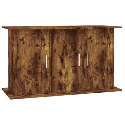vidaXL Soporte de acuario madera ingeniería roble ahumado 101x41x58 cm