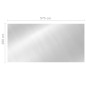 vidaXL Cubierta de piscina PE plateado 975x488 cm vidaXL Cubierta de piscina PE plateado 975x488 cm