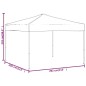 vidaXL Carpa para fiestas plegable azul 3x3 m vidaXL Carpa para fiestas plegable azul 3x3 m